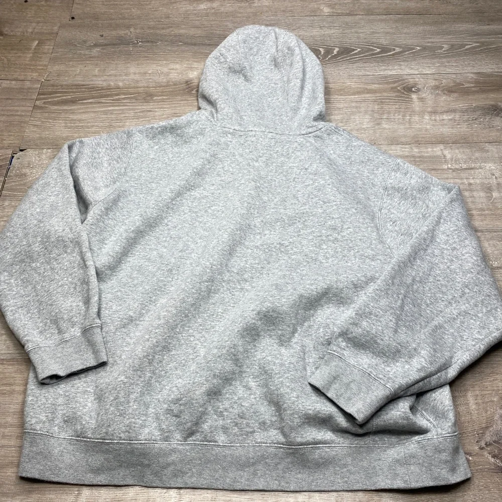 Nike Volleyball Hoodie Mens 2XL Gray Blue Graphic Pullover Fleece CJ1611-063